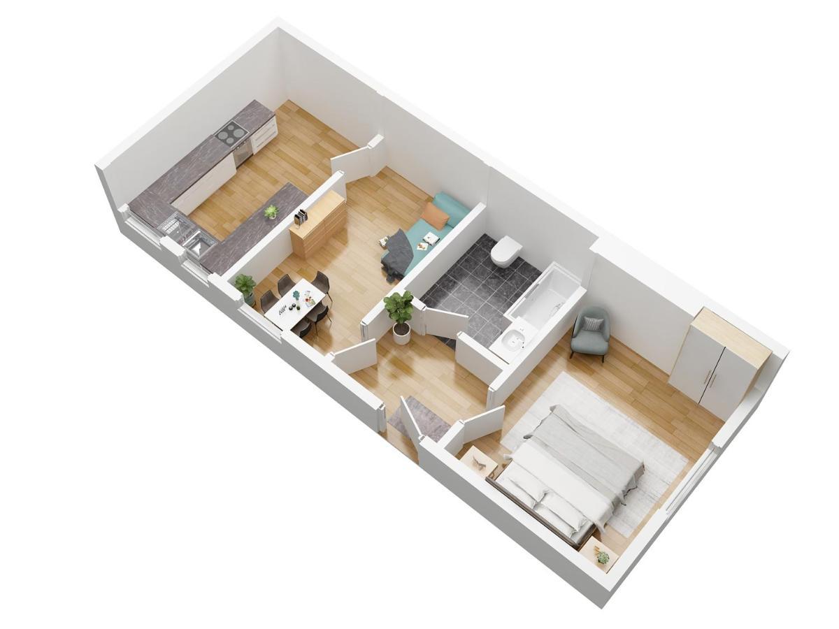 לייסטר The Tranquil Apartment מראה חיצוני תמונה